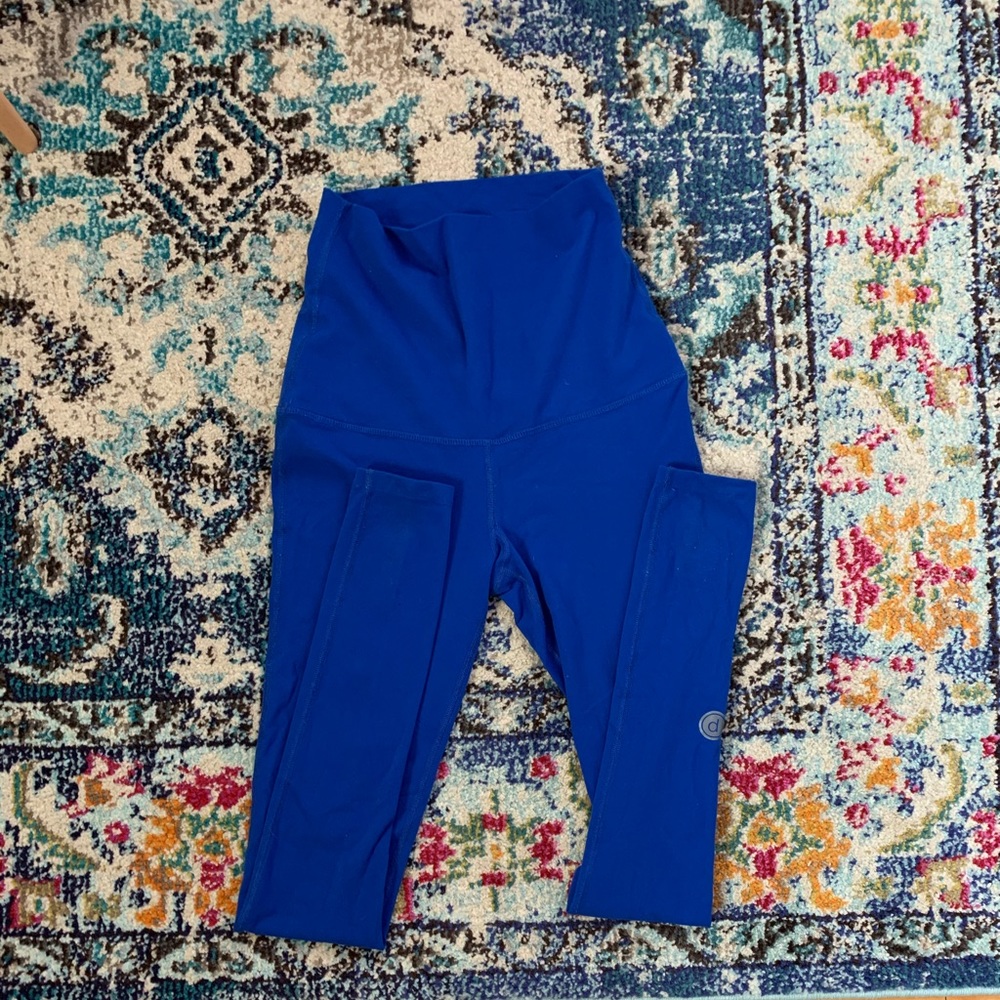 PURE BARRE by Splits 59 High Rise Blue Leggings M